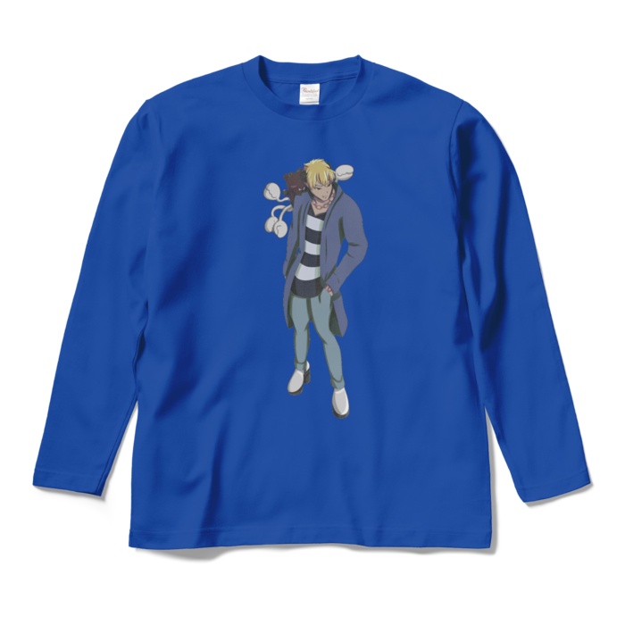 ロングスリーブTシャツ - M - ロイヤルブルー
