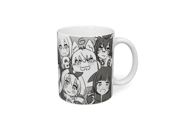 マグカップ - 直径 8 cm / 高さ 9.5 cm