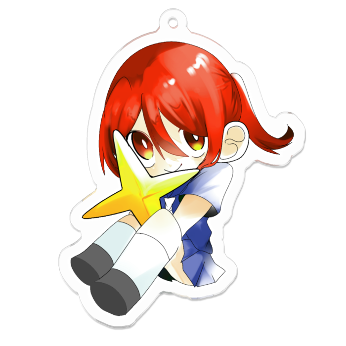 アクリルキーホルダー - 70 x 70 (mm)