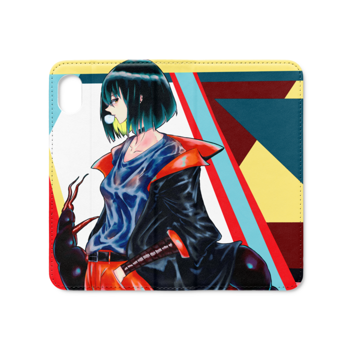 手帳型iPhoneケース（ベルトなし） - iPhone XR - ストラップ穴 なし