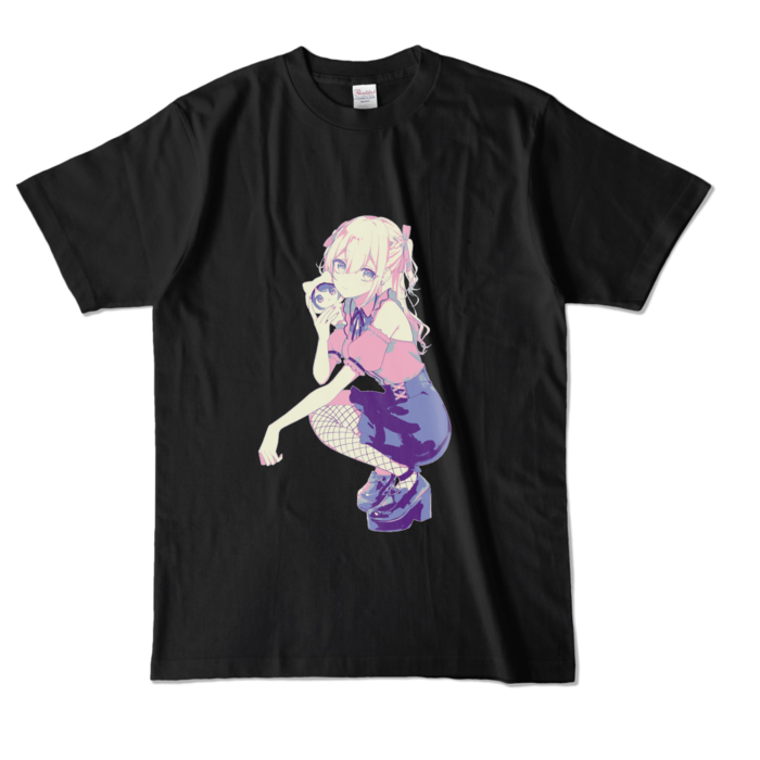 カラーTシャツ - L - ブラック (濃色)