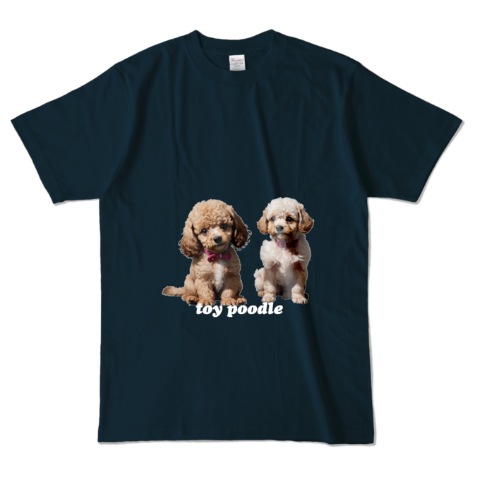 カラーTシャツ - L - ネイビー (濃色)