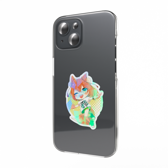 ホログラムスマホステッカー - 縦