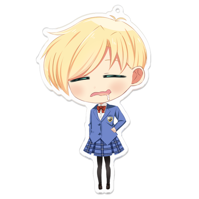 アクリルキーホルダー - 100 x 100 (mm)(むにゃむにゃver)