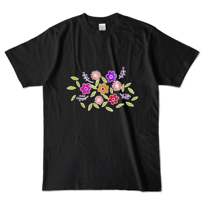 カラーTシャツ - L - ブラック (濃色)