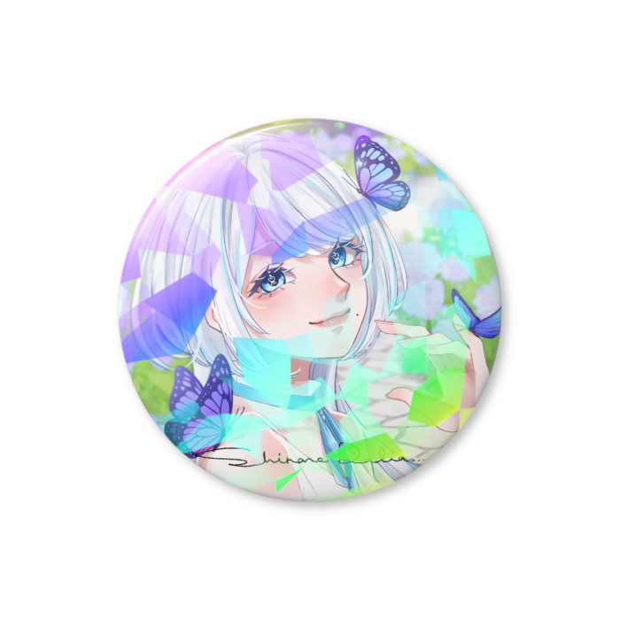 ホログラム缶バッジ - 44mm