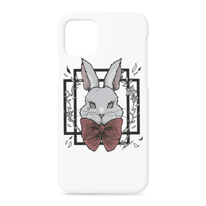 白🐰iPhoneケース - iPhone 11 Pro