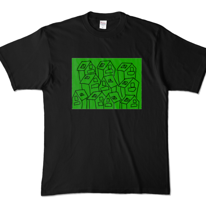 カラーTシャツ - XL - ブラック (濃色)