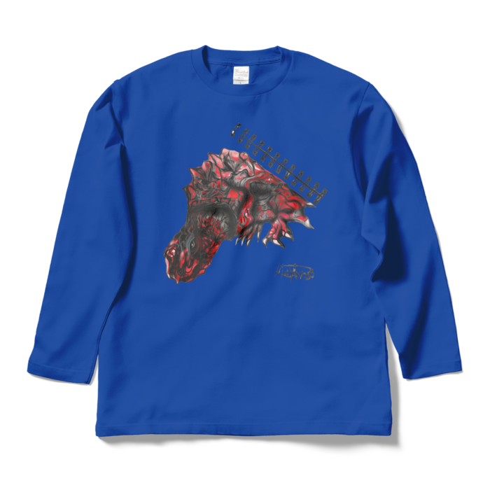 ロングスリーブTシャツ - L - ロイヤルブルー