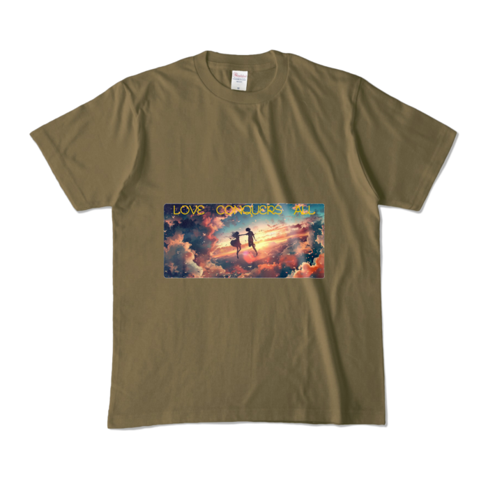 カラーTシャツ - M - オリーブ (濃色)