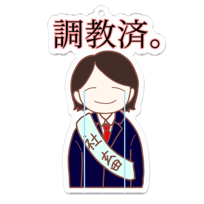 アクリルキーホルダー - 70 x 70 (mm)