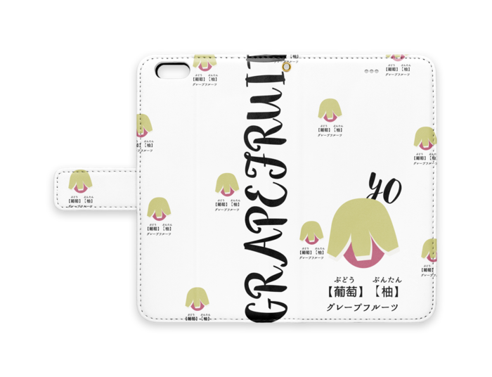 手帳型iPhoneケース - iPhone 6 Plus / 6s Plus - ストラップ穴 あり