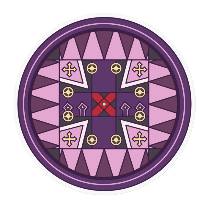 ステッカー - 100 x 100 (mm)