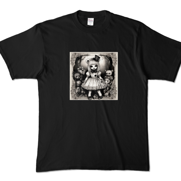 カラーTシャツ - XL - ブラック (濃色)