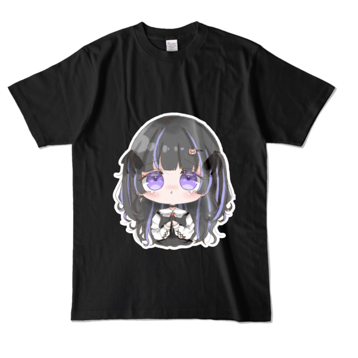 カラーTシャツ - L - ブラック (濃色)