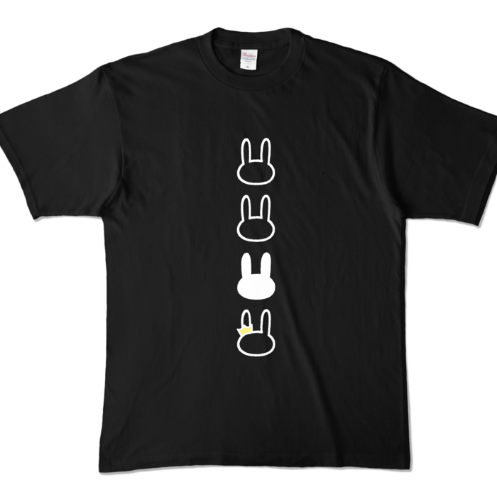 カラーTシャツ - XL - ブラック (濃色)