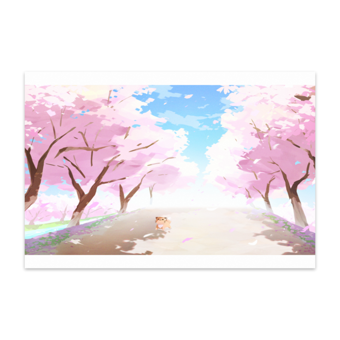 ポストカード(10枚セット) - ヴァンヌーボVGスノーホワイト195kg