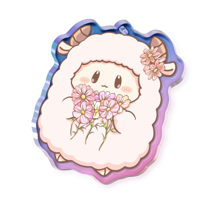 9月けだま - 50 × 50mm