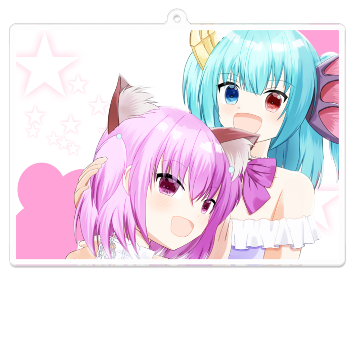 アクリルキーホルダー - 100 x 100 (mm)