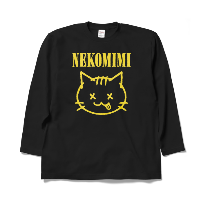 ロングスリーブTシャツ - XL - ブラック