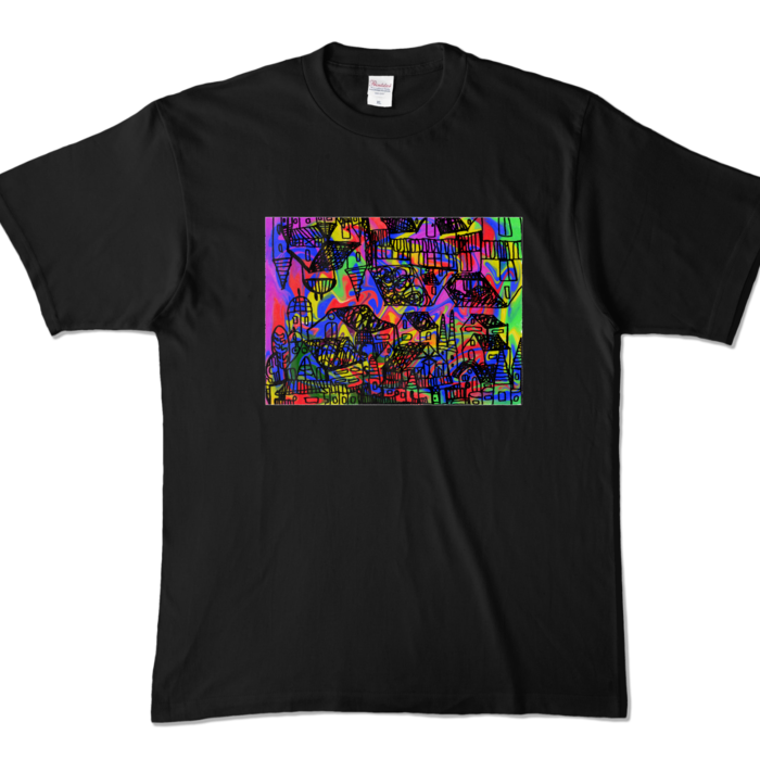 カラーTシャツ - XL - ブラック (濃色)