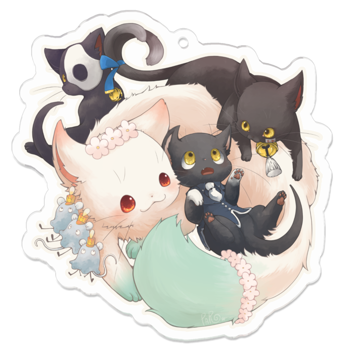 アクリルキーホルダー - 70 x 70 (mm)