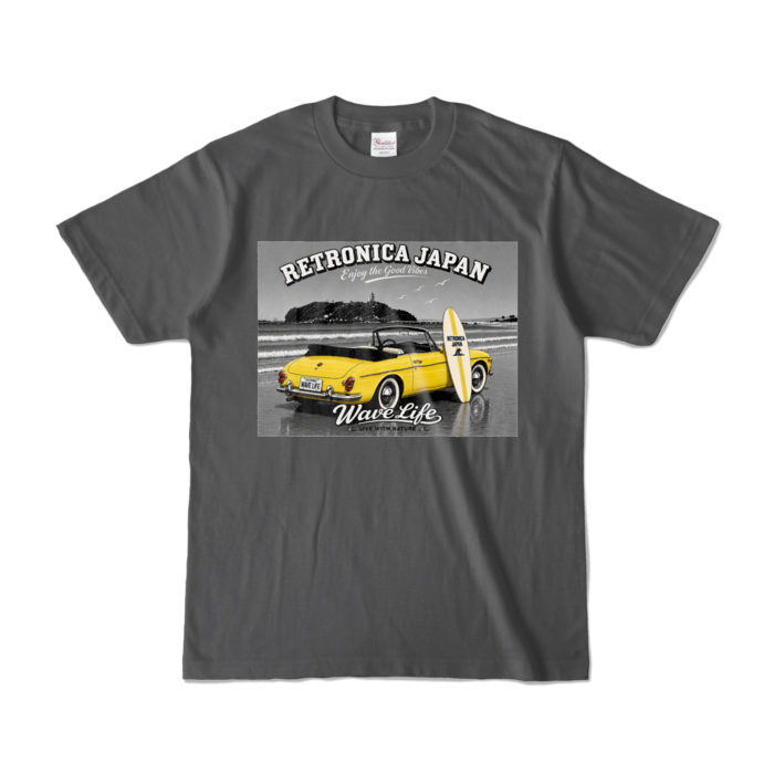カラーTシャツ - S - チャコール (濃色)
