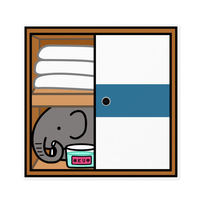 ステッカー - 160 x 160 (mm)