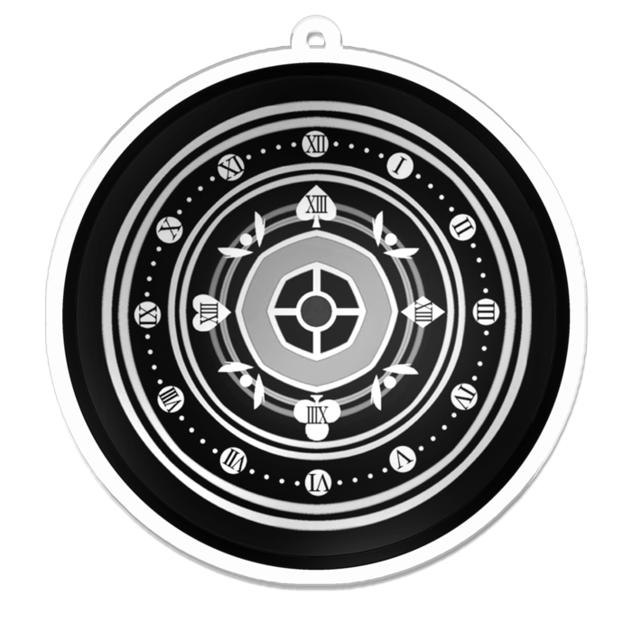 アクリルキーホルダー - 70 x 70 (mm)