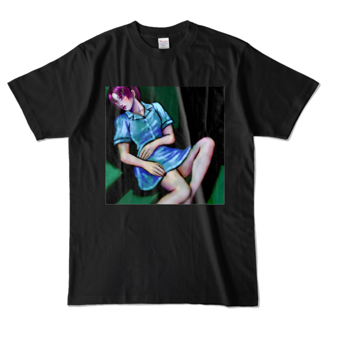 カラーTシャツ - L - ブラック (濃色)(2)