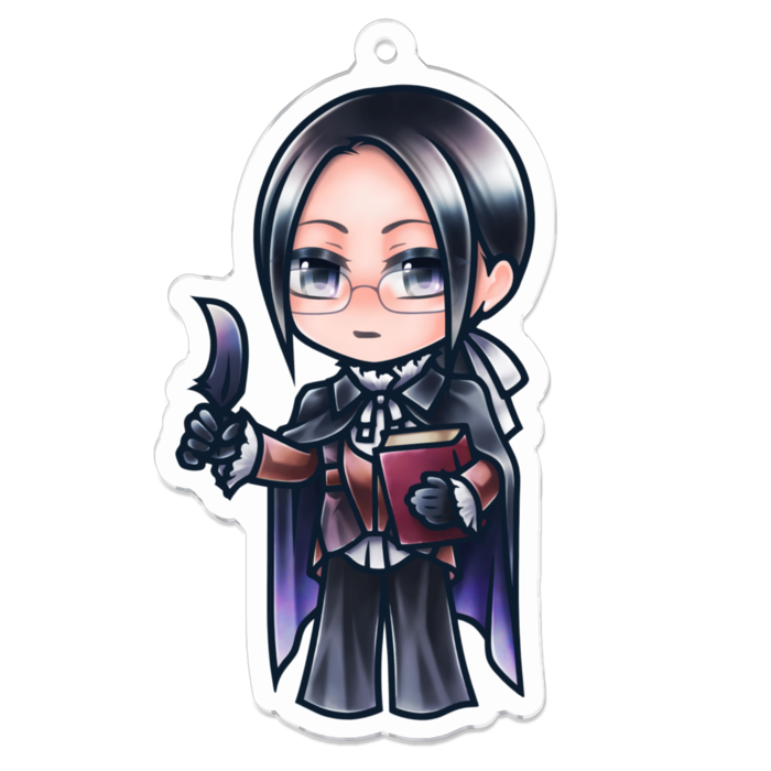 アクリルキーホルダー（コーティング） - 70 x 70 (mm)