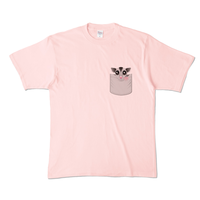 カラーTシャツ - XL - ライトピンク (淡色)