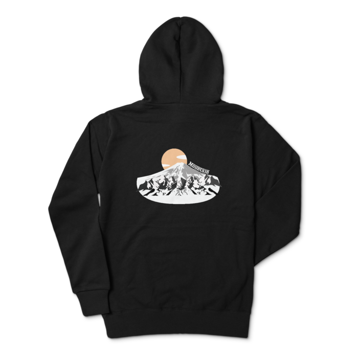 ジップパーカー - L - ブラック