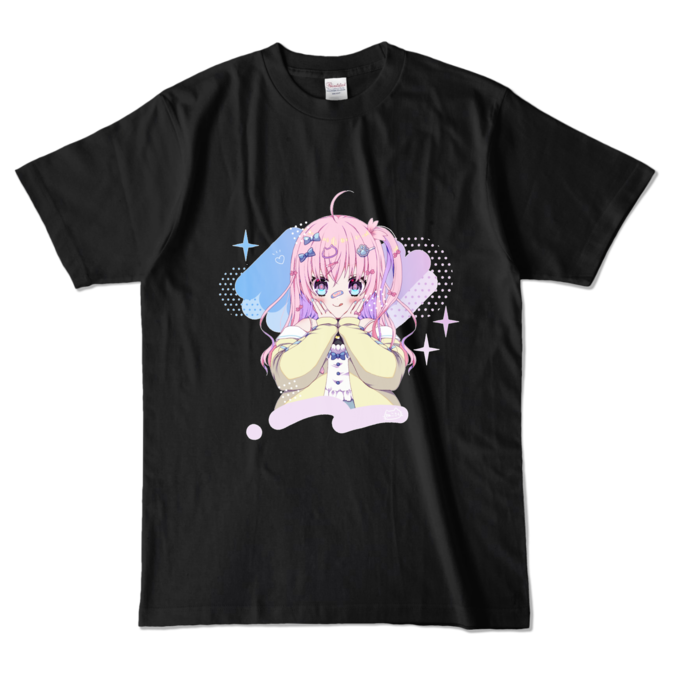 カラーTシャツ - L - ブラック (濃色)