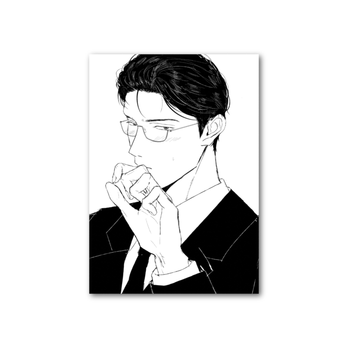 フォト風カード - 縦 - 片面