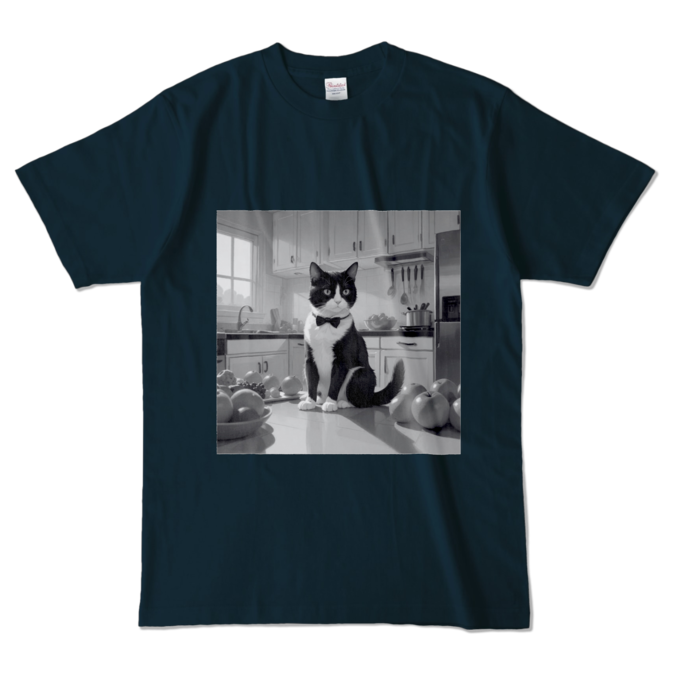 カラーTシャツ - L - ネイビー (濃色)