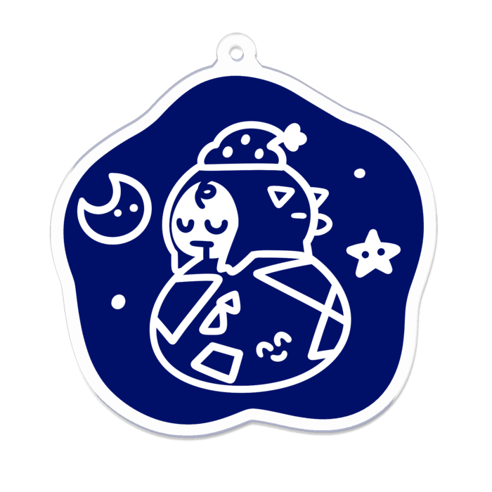 アクリルキーホルダー - 70 x 70 (mm)