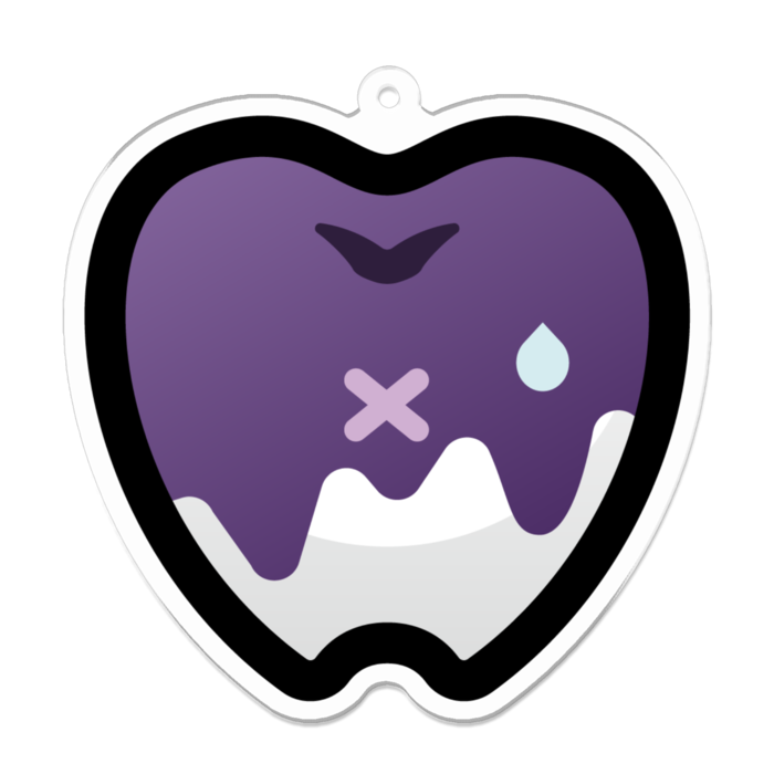 アクリルキーホルダー - 70 x 70 (mm)