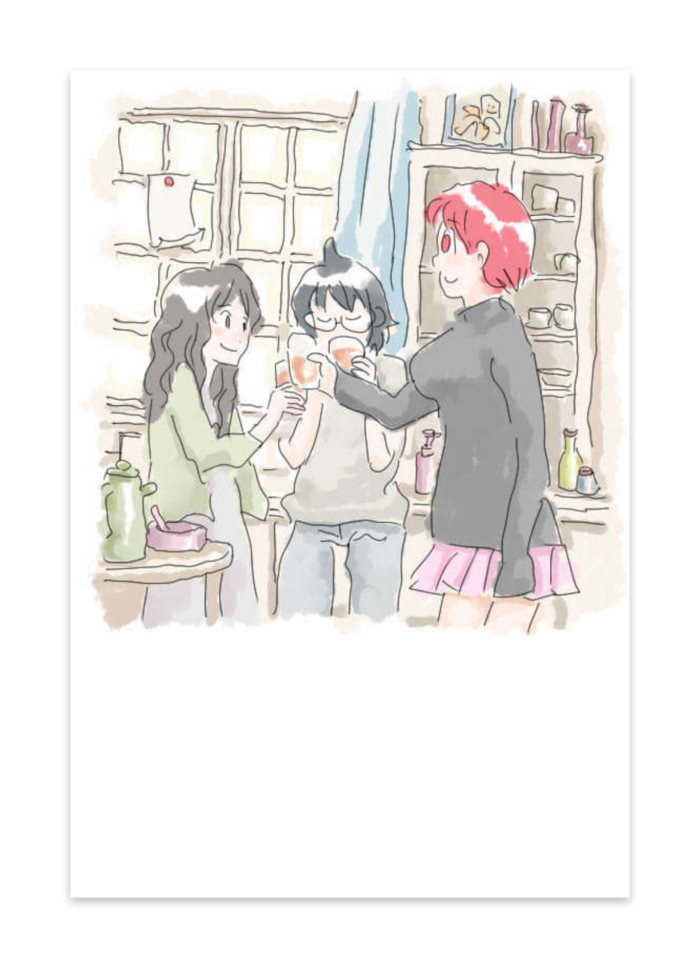 ポストカード(10枚セット) - ヴァンヌーボVGスノーホワイト195kg