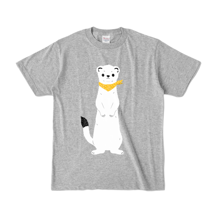 カラーTシャツ - S - 杢グレー (濃色)