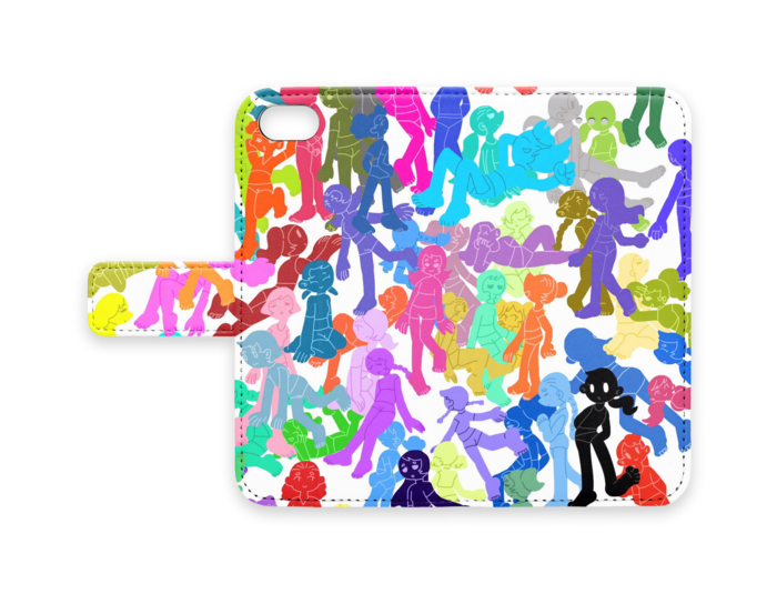 手帳型iPhoneケース - iPhone7 - ストラップ穴 なし