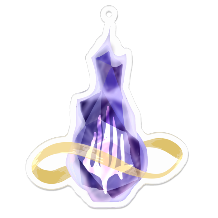 アクリルキーホルダー - 70 x 70 (mm)