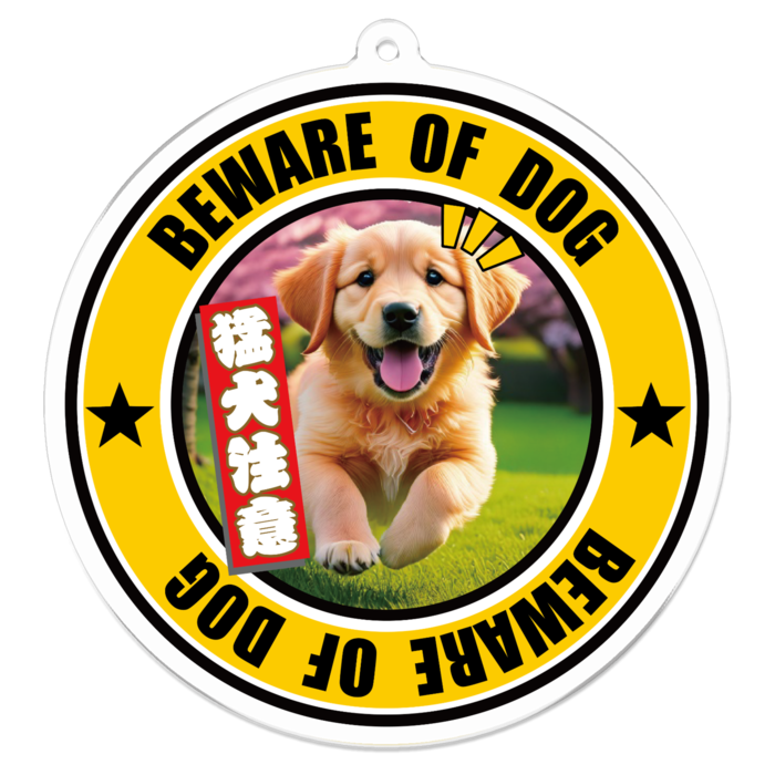 アクリルキーホルダー - 70 x 70 (mm)