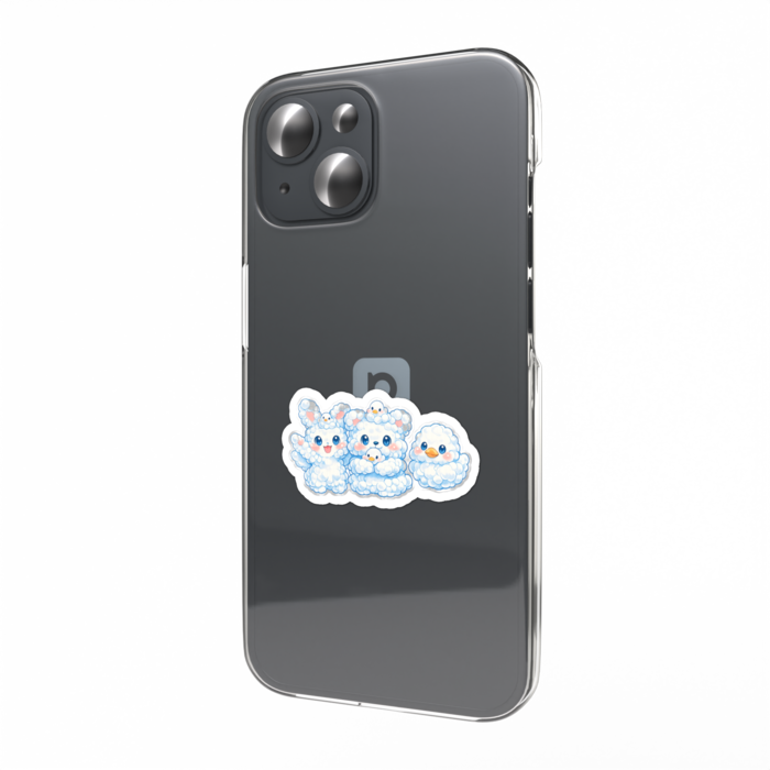 スマホステッカー - W55 × H91mm 以内