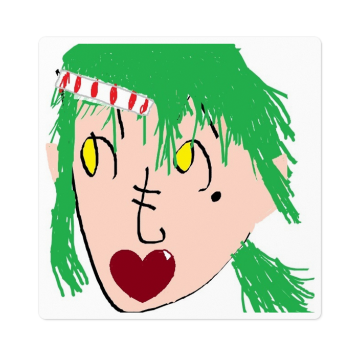 ステッカー - 100 x 100 (mm)