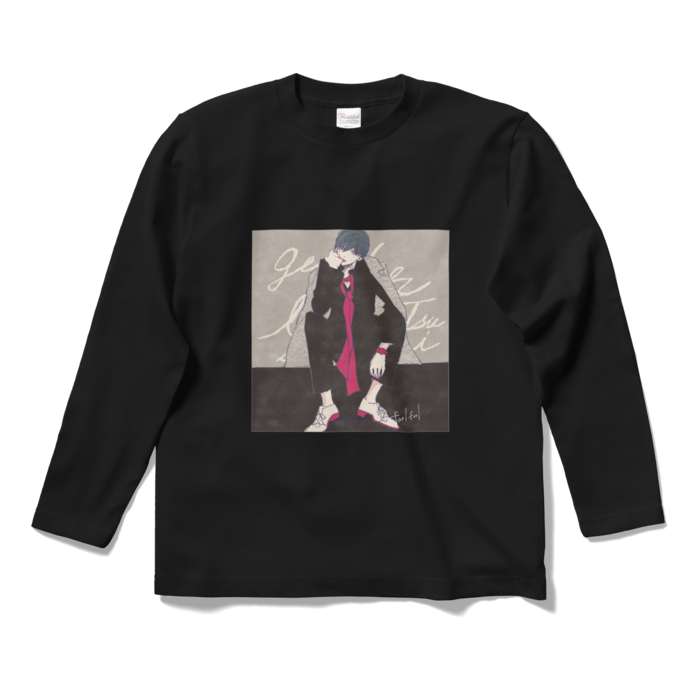 ロングスリーブTシャツ - S - ブラック