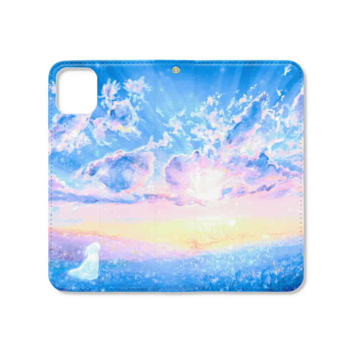 手帳型iPhoneケース(ベルトなし) - iPhone 11 Pro Max - ストラップ穴 あり