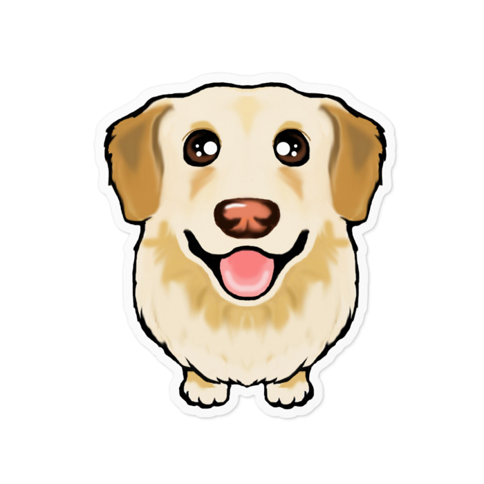 ステッカー - 100 x 100 (mm)