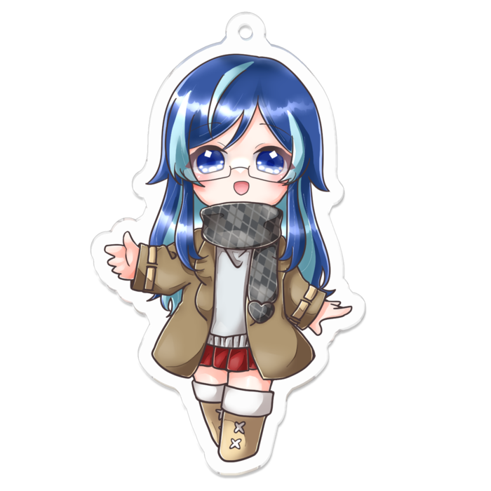 アクリルキーホルダー - 70 x 70 (mm)