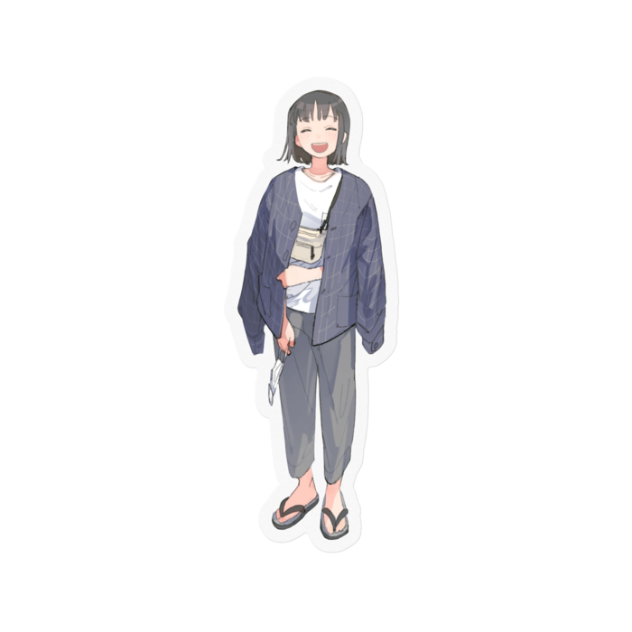 ステッカー - 100 x 100 (mm)クリア